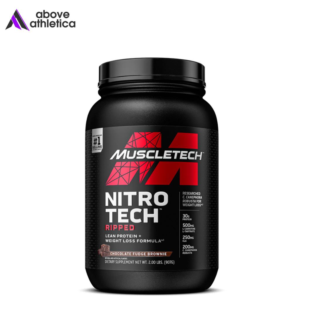 Muscletech Nitrotech Ripped Lean Whey Protein Powder 2Lbs