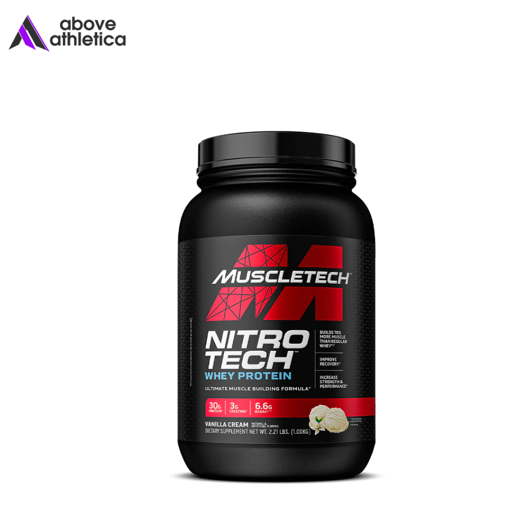 Muscletech Nitrotech Whey Protein Powder 2lbs Performance Series