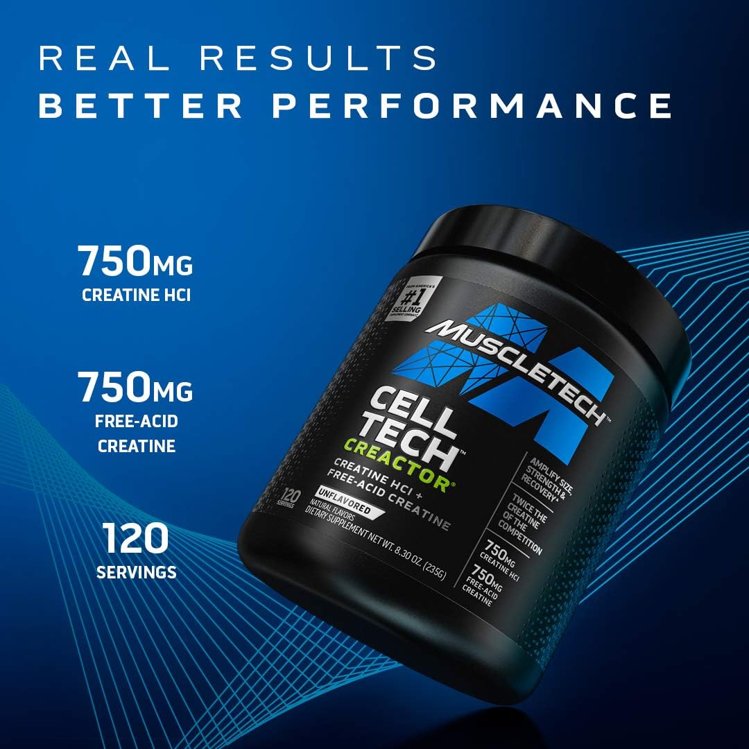 Muscletech Creactor Creatine Hcl Powder 120 Servings