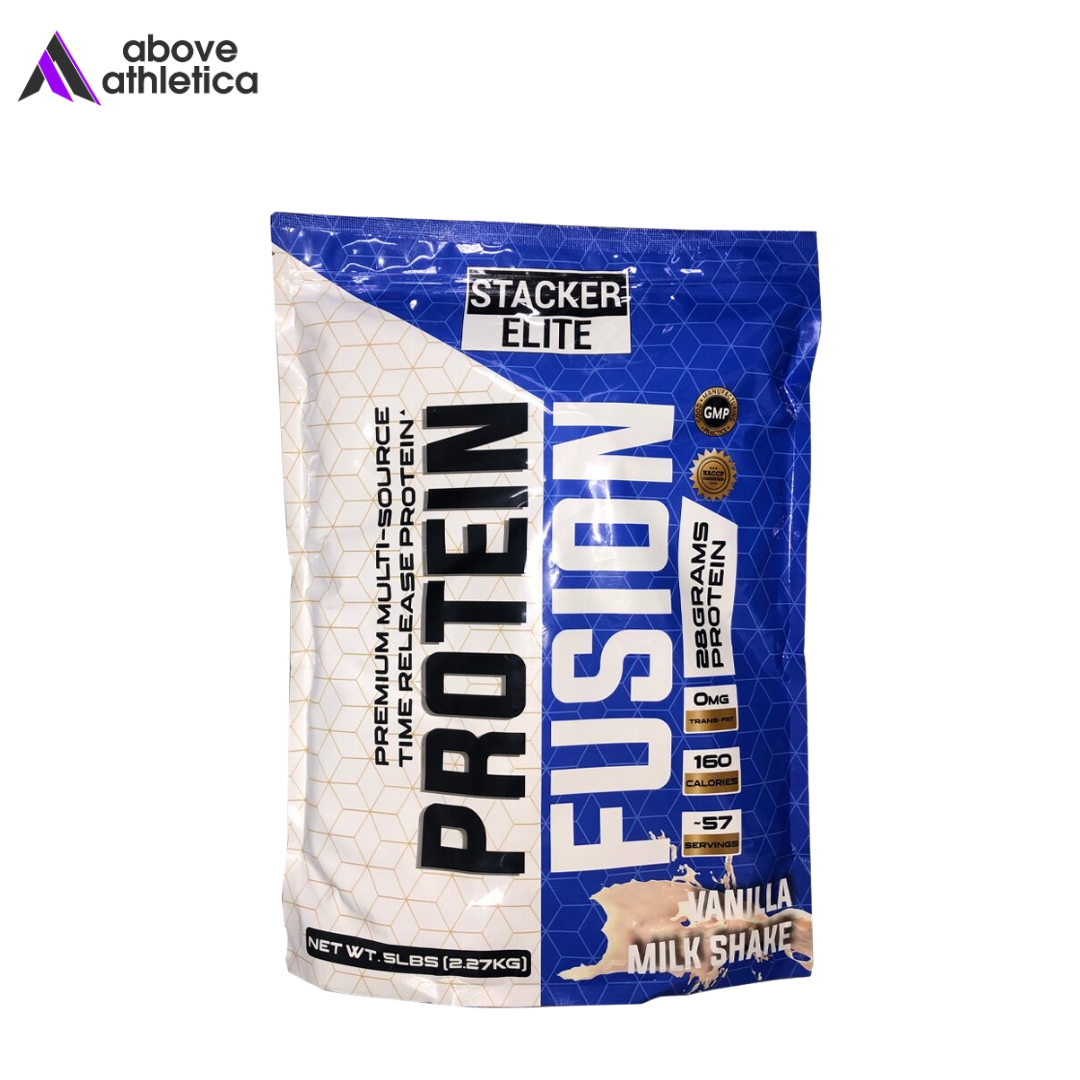 Stacker Elite Whey Protein Fusion Powder 5lbs