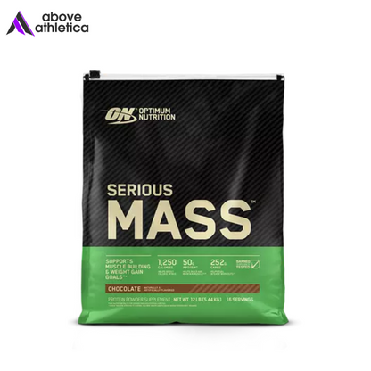 Optimum Nutrition Serious Mass 12lbs Whey Protein Weight Gainer