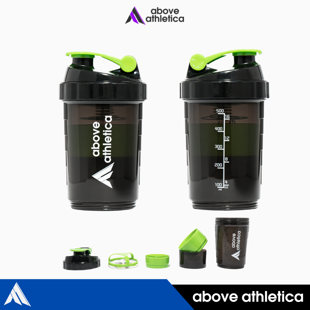 Protein Shaker 600ml (With Mixer Containers and Pill Box)