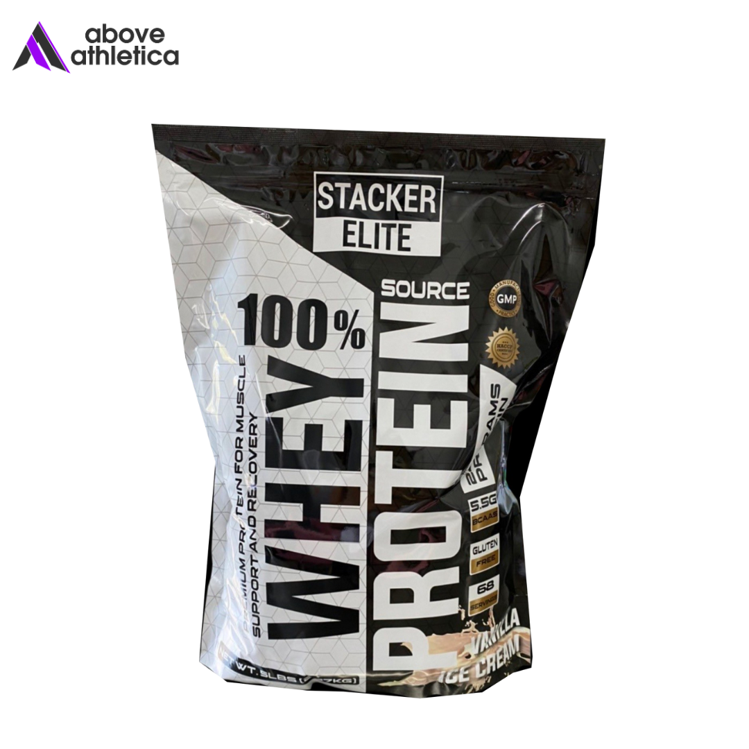 Stacker Elite 100% Whey Protein Powder 5lbs