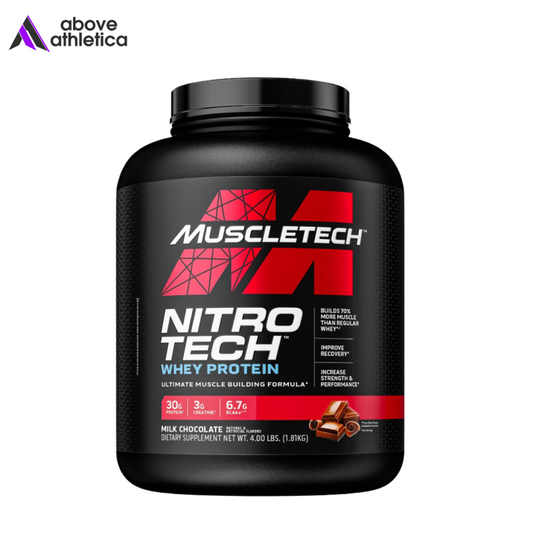 Muscletech Nitro-Tech Whey Protein Isolate & Peptides 4lbs